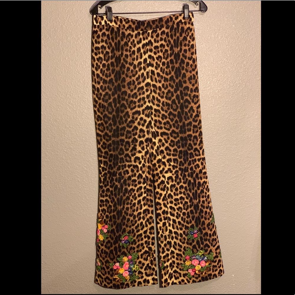 Moschino Leopard Pants